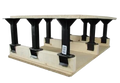 aised loft floor stilt design to prevent insulation compression.