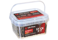 1000 piece tub of 4.0x30mm self-tapping wood screws