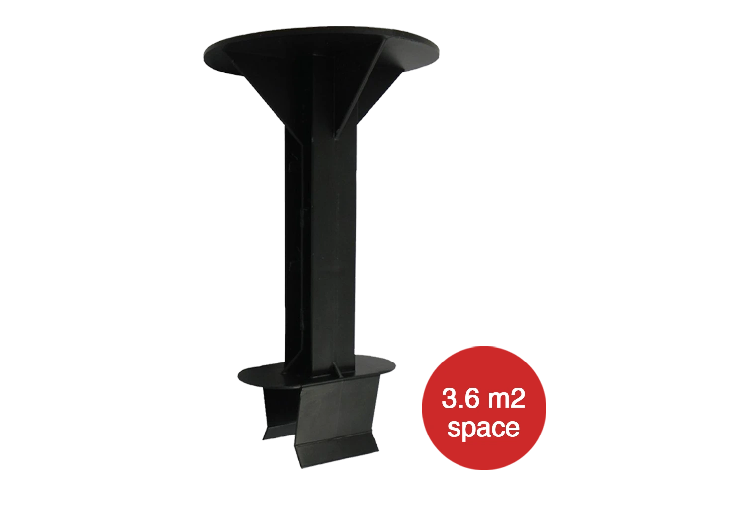 Loft stilt pack for 3.6m² raised storage coverage.