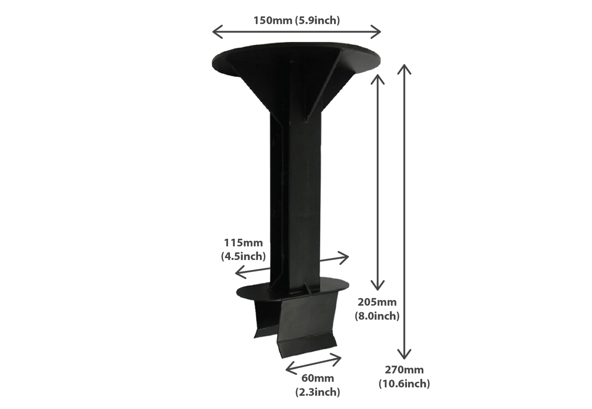 Loft Riser Stilts Loft Storage Stilts — Pack of 128 (14.28 sqm) UK