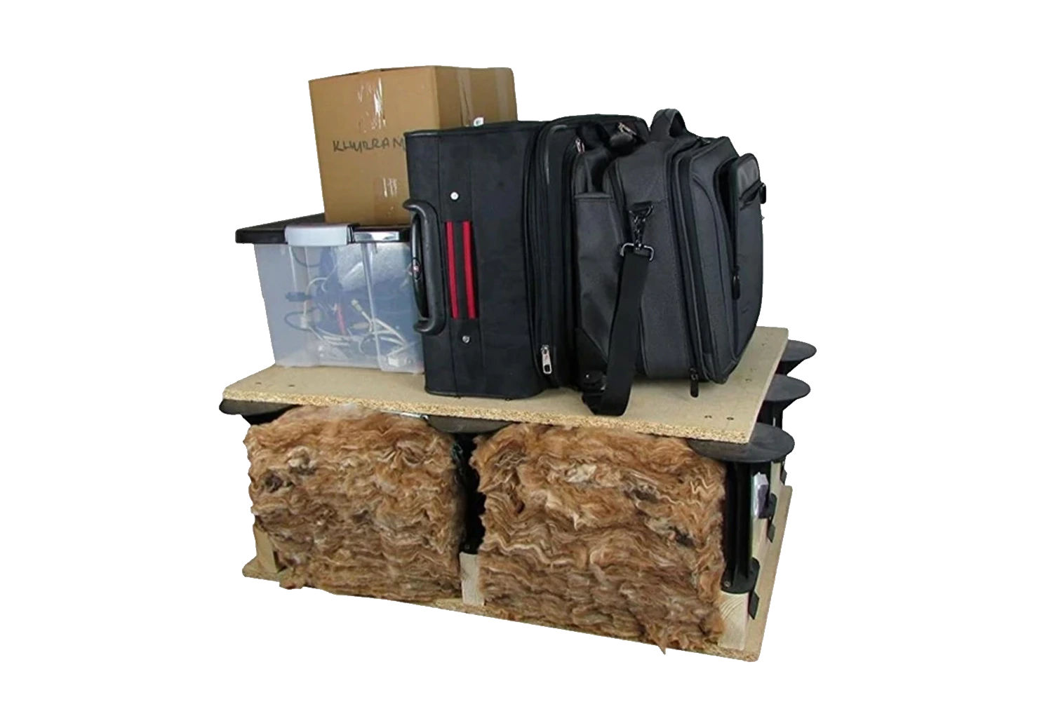 Loft Storage Stilts - Box of 96 (11.3m² Space)