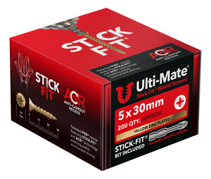 Screws 5.0 x 30mm Multipack - Perfect for Loftstilts